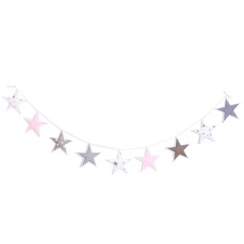 Star Garland Decoration for Children's Room, 200 cm (Stars 01)