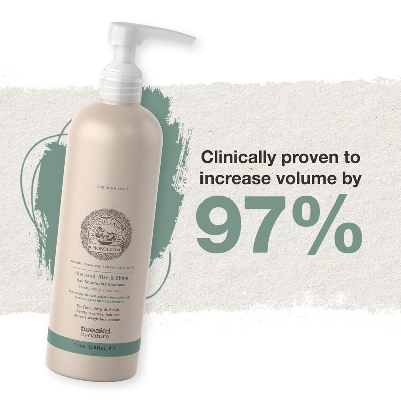 Tweakd by Nature Rise & Shine Hair Volumizing Shampoo, 33.8