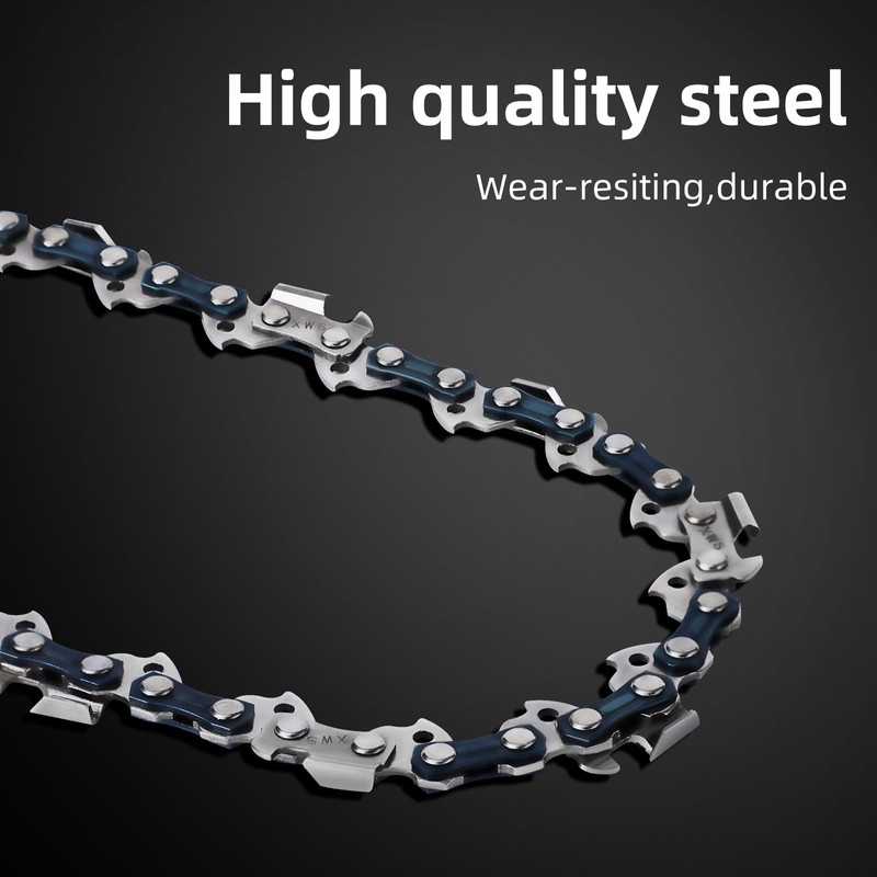 5 Pack 16 Inch Chainsaw Chain 55 Drive Links .043"