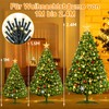 WUQNGI Fairy Lights Christmas Tree 200 cm 400 LEDs