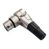 deetech Set of 2 WX5FS-1 XLR angled plug 90° female,
