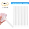 Palitos de algodón de filtro, 10 paquetes Mini portátil de