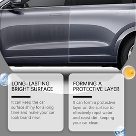 Ceramic coating for cars,120ml Premium Spray Wax for a High Gloss Finish,Cars, trucks, and motorcycles,Anti fog cleaning coating agent, waterproof and bright glass coating spray for windows.