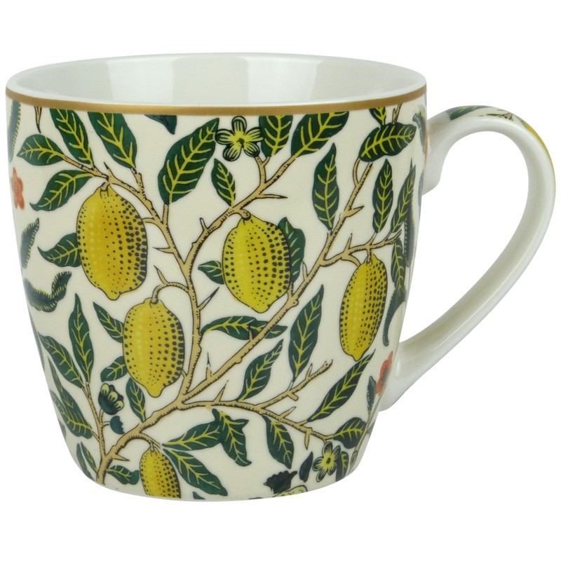 The Leonardo Collection William Morris Fruits Porzellanbecher mit größerer Kapazität,