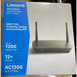 LINKSYS AC1300 MAX STREAM STREAMING GAMING & EXTENDING WIFI 12+ DEVICES