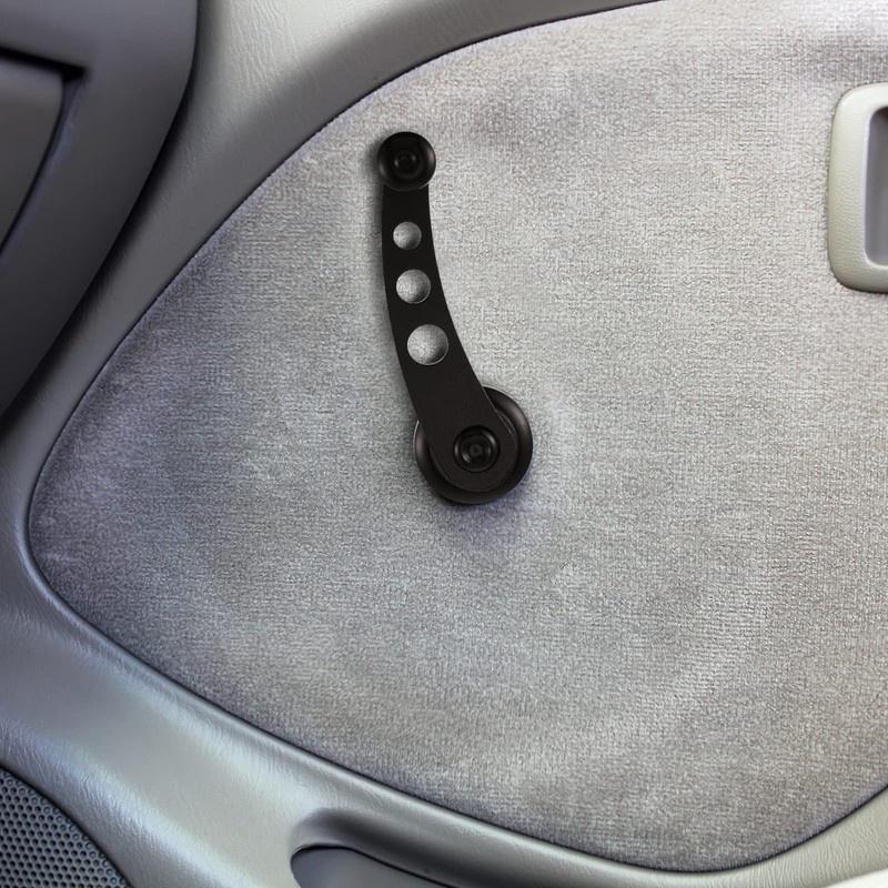 Veemoon 1 Window cranks Set Car Window Handle Aluminum Alloy