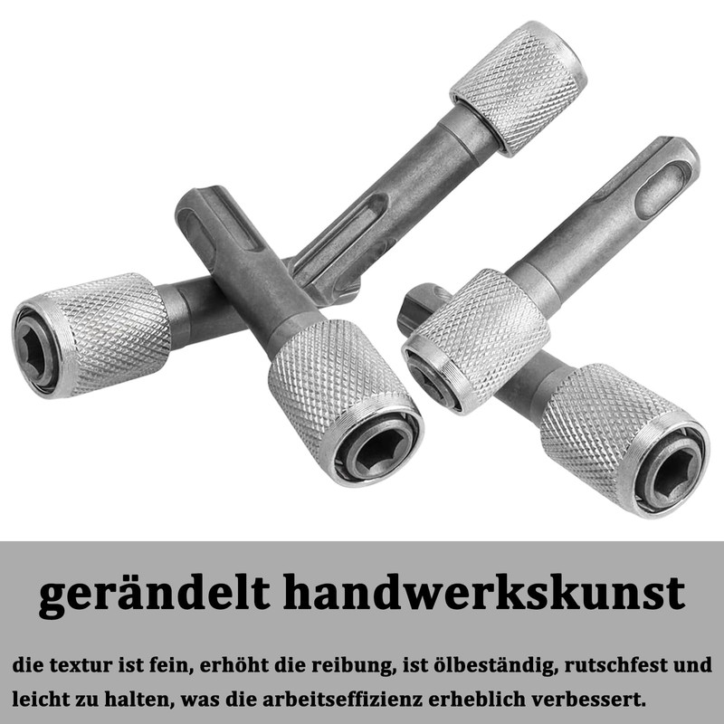 Bestgle Adapter SD Plus 6.35 mm 5 Piece Bit Holder