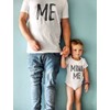 Dad and Son Matching Matching T-Shirt & Bodysuit Funny Me