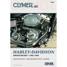 Clymer Repair Manual Harley 74/80 4 Spd | CM420