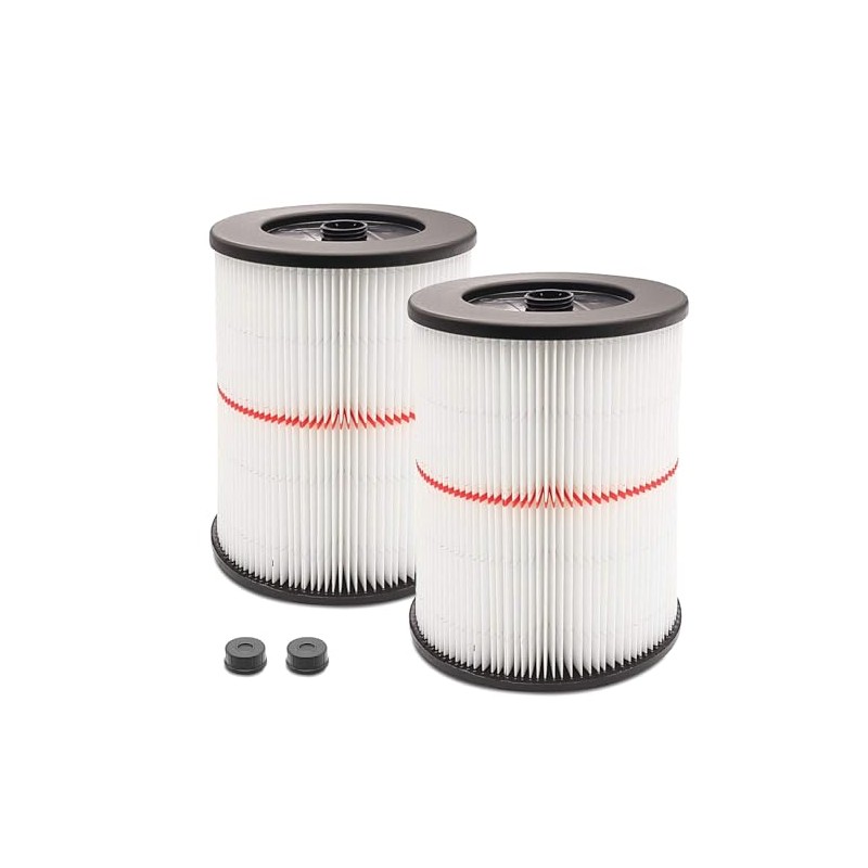 2 Pack - Cartridge Filter for Craftsman 9-17816 17816 Vacuum