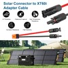 MOOKEERF Solar to XT60i Cable 12AWG 5FT Solar Panel to