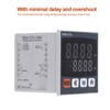 PID Temperature Controller 72x72mm Digital Display Intelligent Thermostat AC 100‑240V