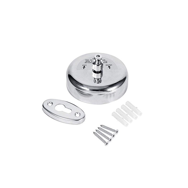 FTVOGUE Stainless Steel Retractable Clothesline Hanging Dryer for Shower Room