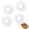 Pack of 4 Food Covers for Proofing Basket, Reusable Cover,