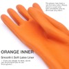 Alimat PluS Latex Gloves 3 Pack, Reusable Black Rubber Gloves
