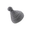 Sterntaler Knitted Hat with Effect Yarn - Girls' Beanie, Silver