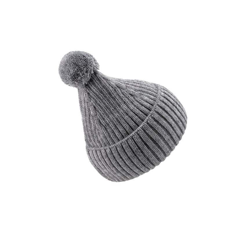 Sterntaler Knitted Hat with Effect Yarn - Girls' Beanie, Silver