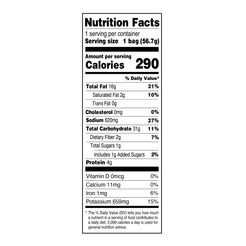 Dirty Chips Salt and Vinegar 25 2 Ounce Bags