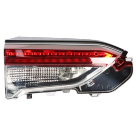 labwork Driver Side Inner Tail Light Replacement for Toyota RAV4 2019 2020 2021 Rear Tail Light Brake Lamp Assembly LH Left Side 815900R060 TO2802148