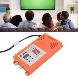 HD Multimedia Interface to RF Modulator, Plug and Play 100-240V AV to RF Modulator, Support NTSC PAL Channel Switch for Game Console (EU Plug 100-240V)