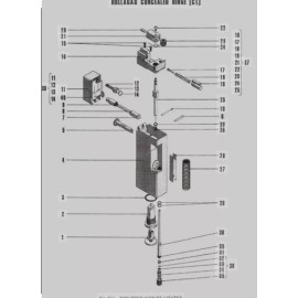 Dunhill Complete Gas Control Valve Dunhill Rollagas Lighter