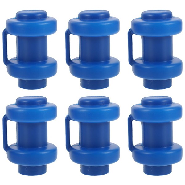 Kisangel Trampoline Top Cap 6Pcs Trampoline Tube Cap Toy Tools