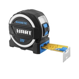 HART HHTMP HART, 25' Pro Grade Magnetic Tape Measure - HART Tools, 810022391488
