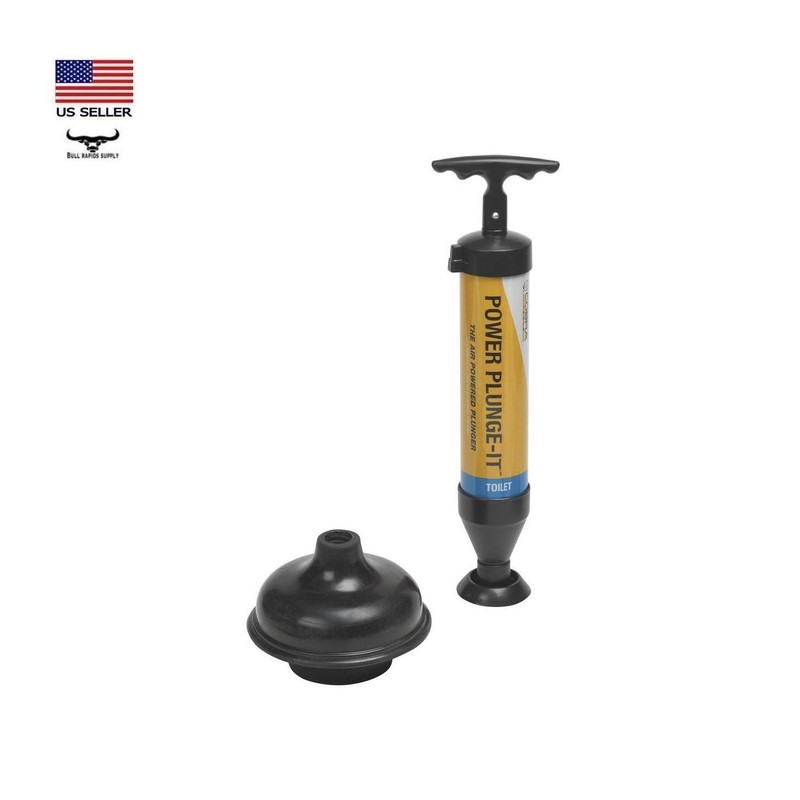 Cobra 300 Power Plunge-It Air & Water Powered Toilet Plunger