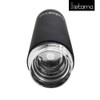Black Thermal Bottle – Double-Walled with Tea Strainer 0.5 L