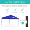 Best Choice Products 10x10ft 1-Person Setup Pop Up Canopy Tent
