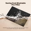 Trucozie T554 Air Purifier Replacement Filter and 4 Washable Pre-Filters