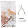 Hohopeti Lightweight Canvas Pliers Spring-Loaded Tension Clamp Wide Mouth Pliers
