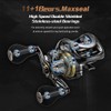 DOVIELLO HIAW200 Baitcaster Reels Low Profile Baitcaster Fishing Reel 11+1BB