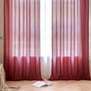 MIULEE Curtains with Ruffle Tape, Set of 2 Curtains, Living