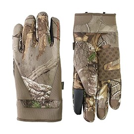 Manzella Men's Stretch Coyote Cold Weather Hunting Glove, Waterproof, Windproof, Touchscreen Capable
