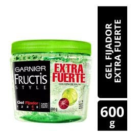 Garnier Gel Para Peinar Garnier Fructis Style Extra Fuerte Cera De Fruta 600ml