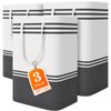 TranquilRelax 3-Pack Laundry Basket - Collapsible Tall Laundry Hamper with