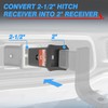 MICTUNING Upgraded 2-1/2 inches Class V to 2 inches Class