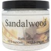 Sandalwood Bath Salts by Eclectic Lady, 16 ounces