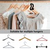 Laughhe 40 x Clothes Hanger Hooks - Space-saving Connectors and