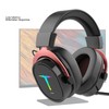 Wireless & Wired Gaming Headset, Bluetooth Gaming Headset with Microphone,
