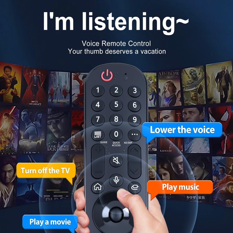 Magic Remote for LG Smart TV Remote Control with Pointer