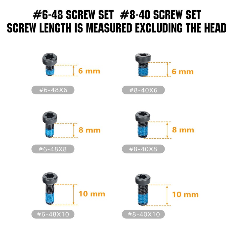 ohhunt Screw Set 30 Pcs for Mount and Plates Include