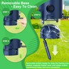 Squirrel Proof Bird Feeders for Outdoors with Weight-Activated, 3LB Large