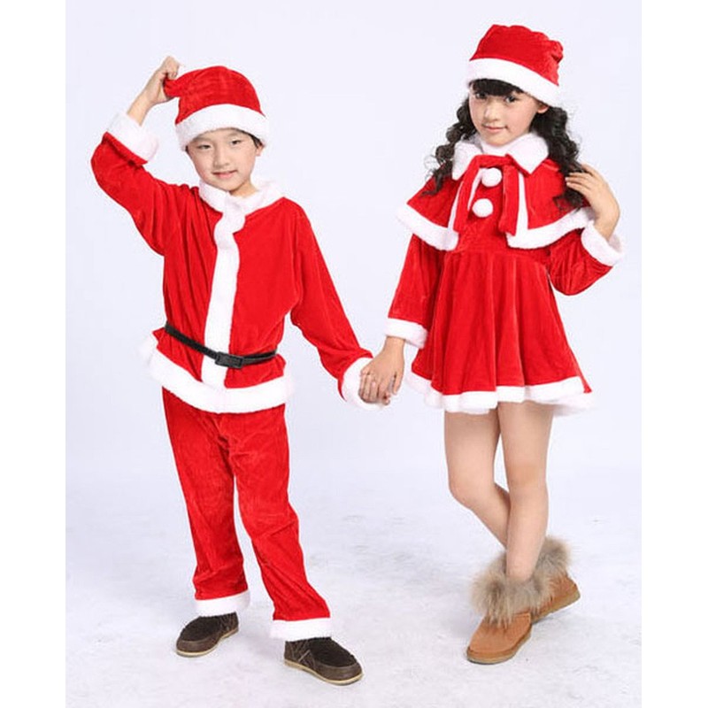 Cute Santa Children's Christmas Costume (08. Boy, 120cm)