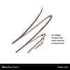 Morphe Micro Dual Eyebrow Pencil - Dual-Ended Tool Features a