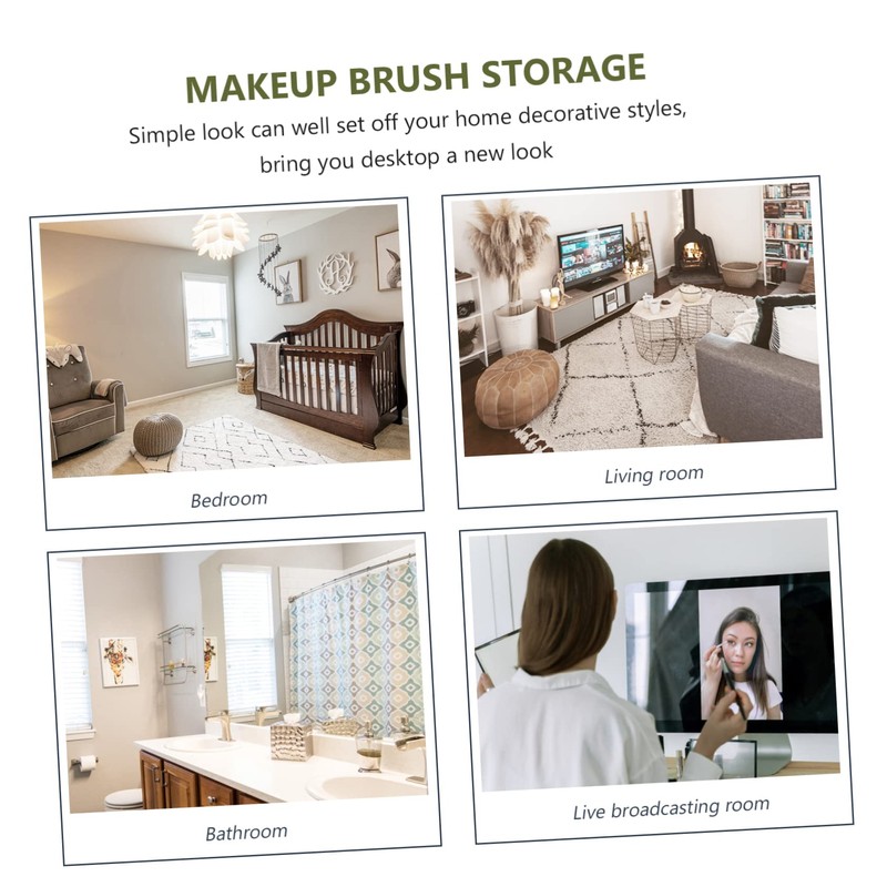 Baluue Makeup Brush Organizer Storage Box Design for Cosmetics Brush