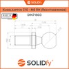 SOLIDfy® - [4x] Ball Pin C10 M6 DIN 71803 Form