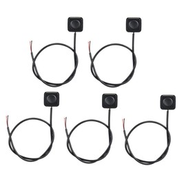Ahvqevn 5pcs Momentary Switch Momentary Push Button On Off Switch 12V 24V Surface Mount Mini Button Switch Durable