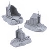 Hallowed Mausoleums by Printable Scenery, 3D Printed Tabletop RPG Scenery